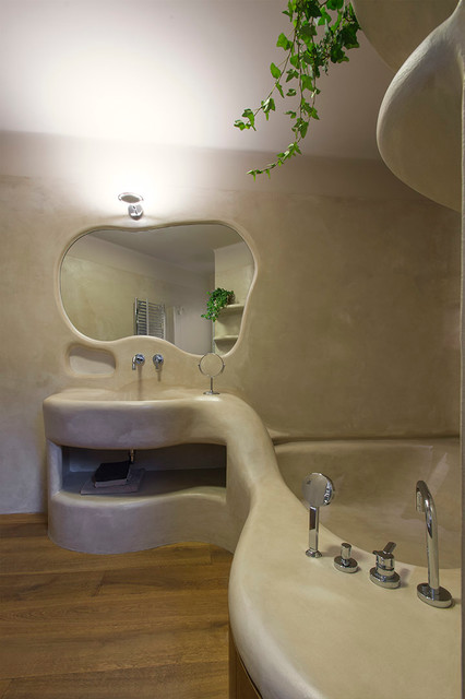 Garbatella contemporary-bathroom