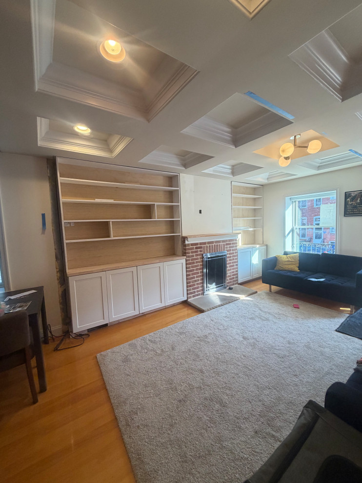 Living Room Custom Bookshelf