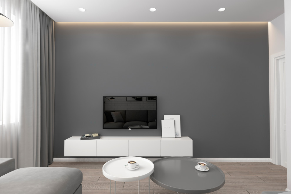 Дизайн 3-х комнатной квартиры в ЖК "Аврора-парк", г.Краснодар