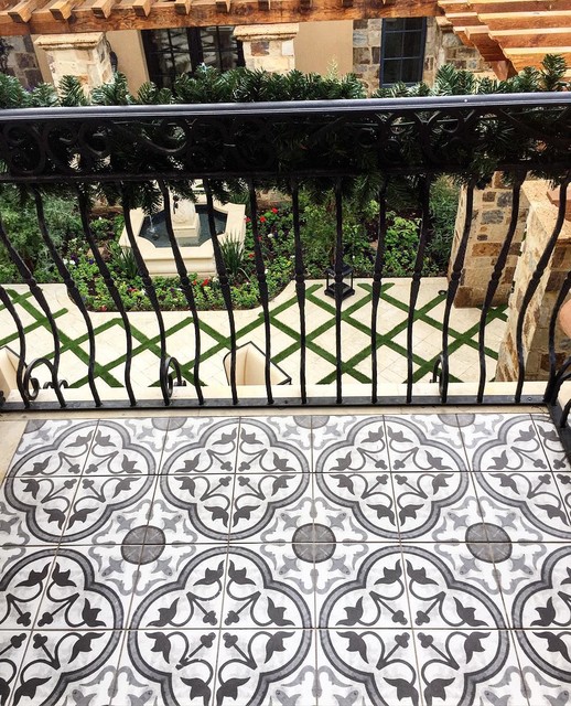 Rustic Balcony rustik-balkong