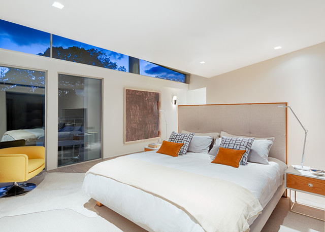 Hamptons contemporaneo-dormitorio
