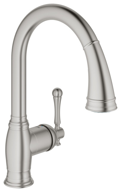Grohe Bridgeford Single-Handle Kitchen Faucet - Traditional - Kitchen