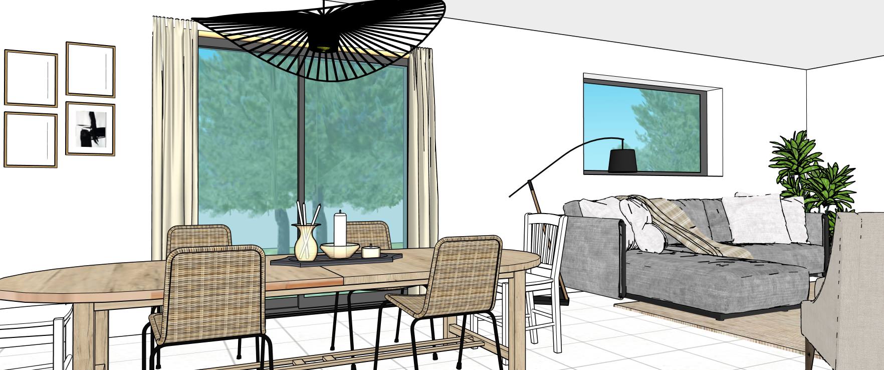 PROJET AMENAGEMENT D'UNE MAISON EN VENTE
