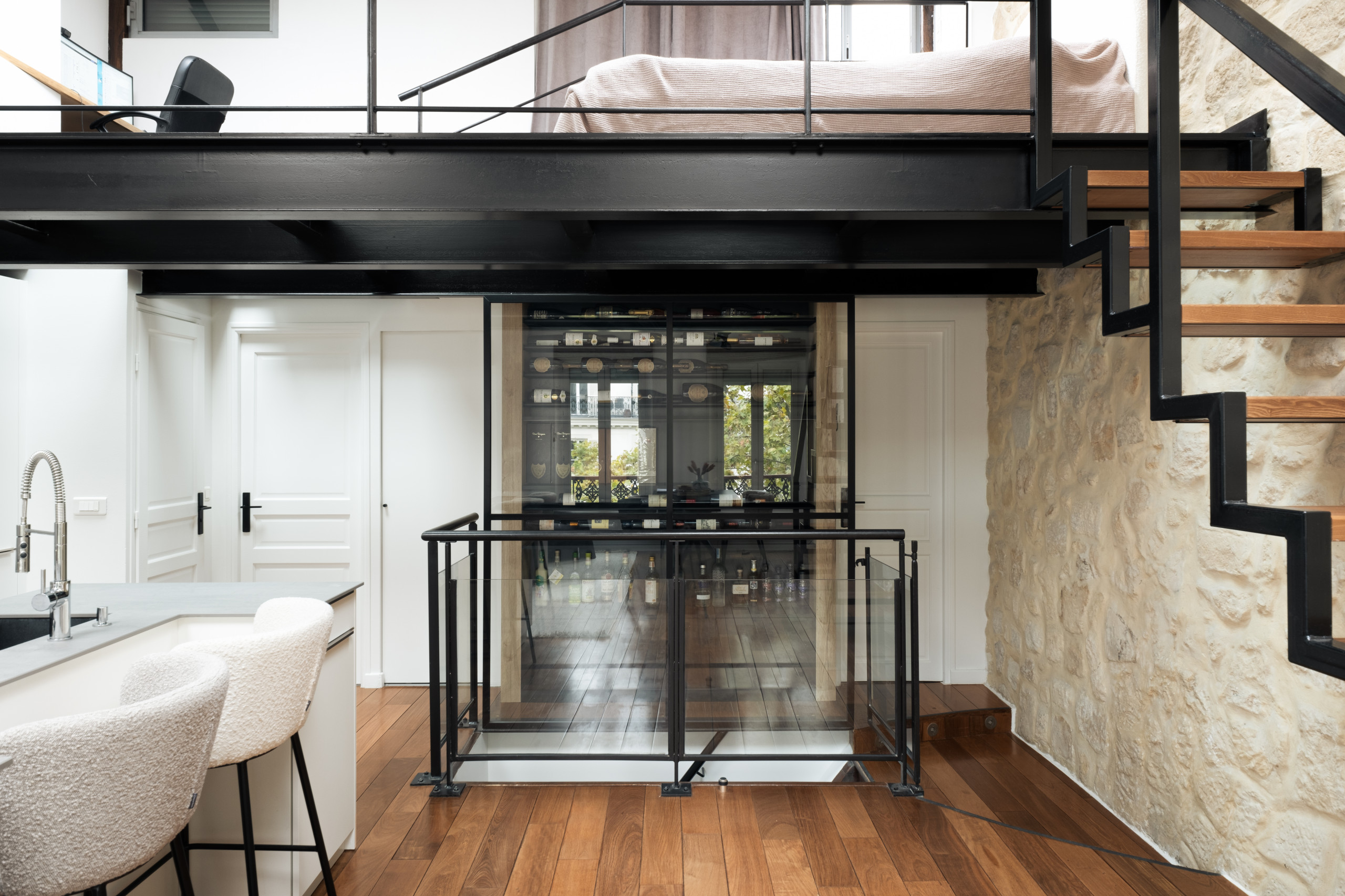 Ternes - Rénovation d'un loft en plein coeur de Paris