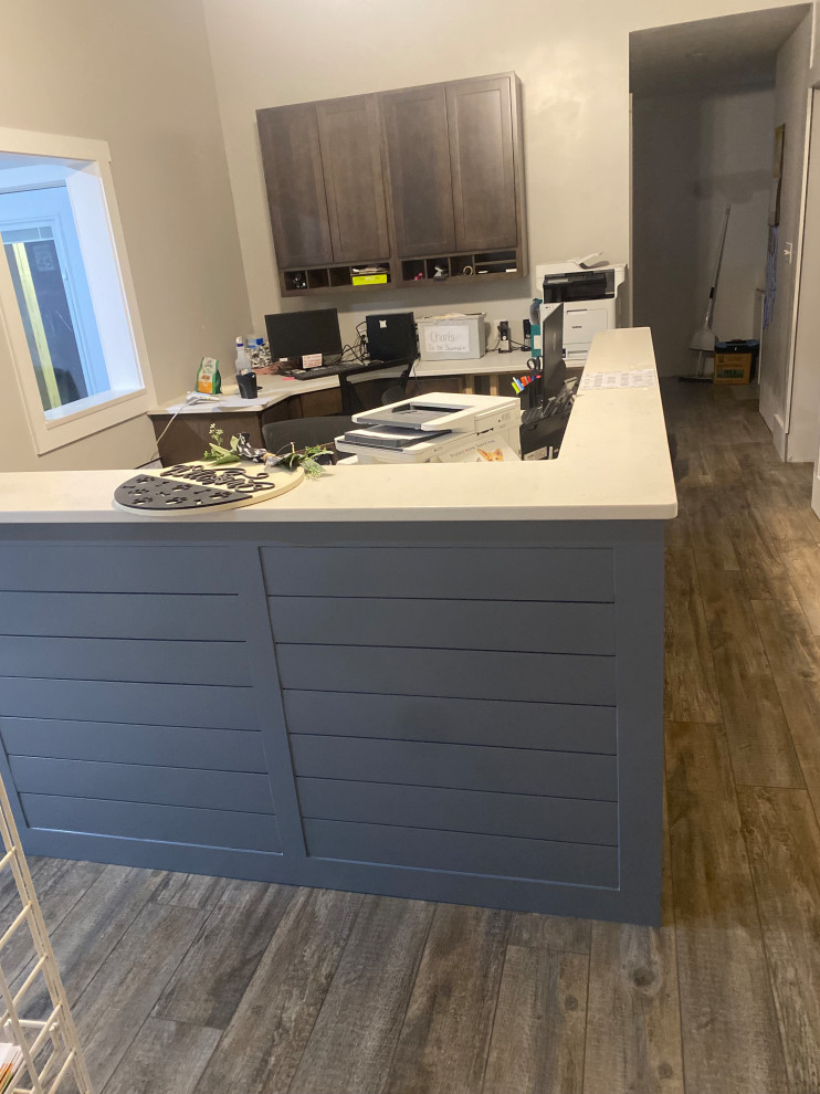Shiplap Reception Desk