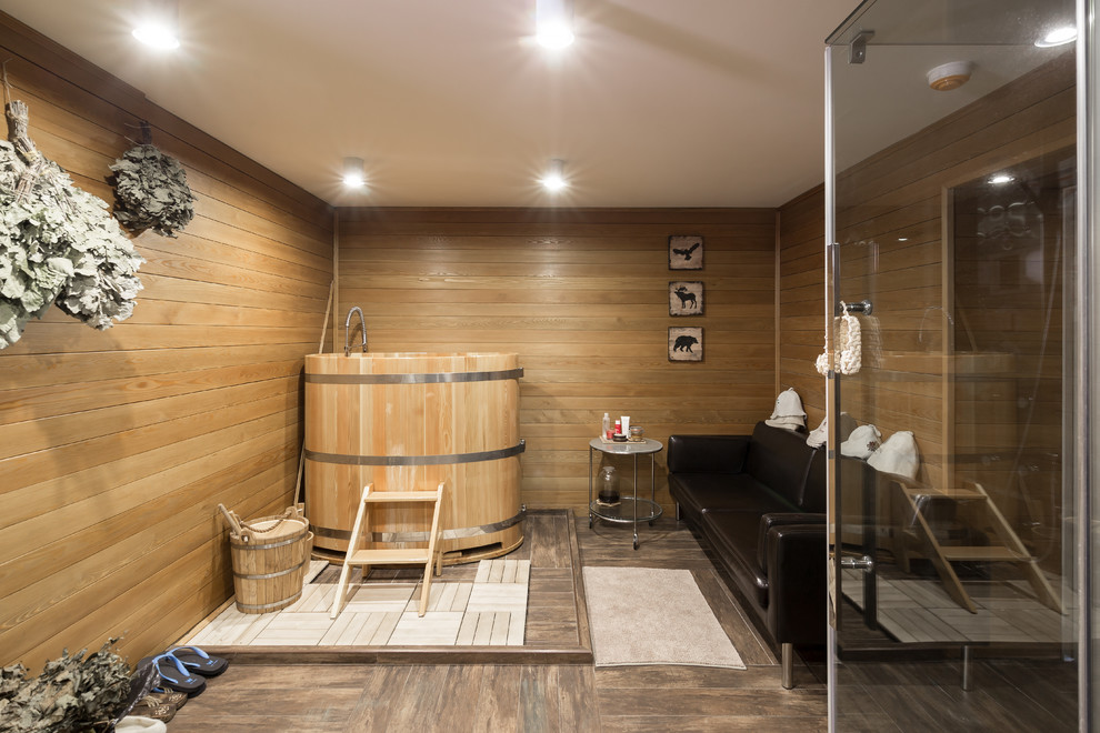 Фотографии реализованного интерьера дома в КП Шишкин лес г. Москва