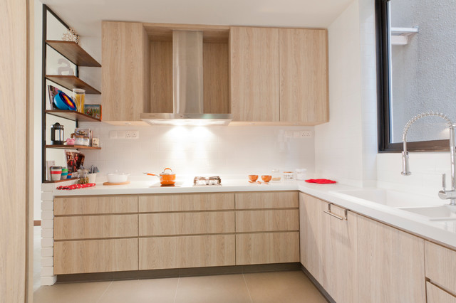 Contemporary Kitchen trendy-koekken