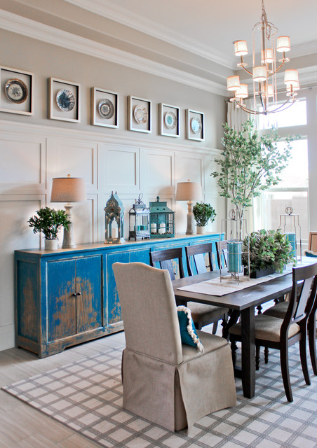 Gilbert transitional-dining-room