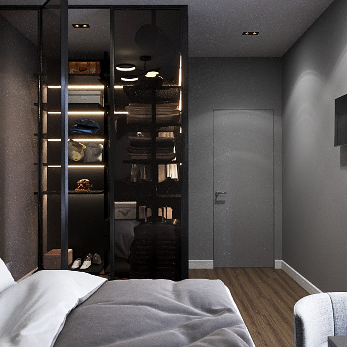 Квартира холостяка.