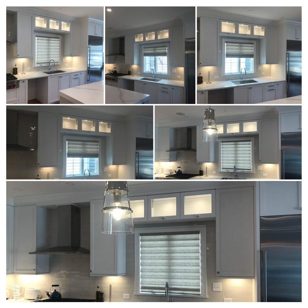 Alustra Vignette Modern Roman Shade