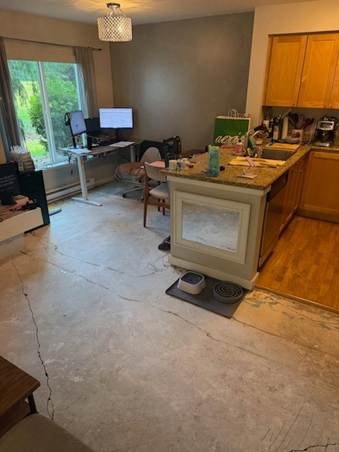 Concrete Subfloor Leveling & Prep