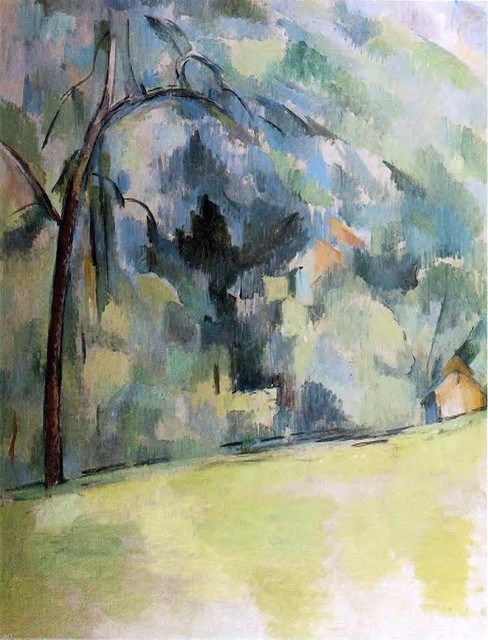 Paul Cezanne Morning in Provence - 21" x 28" Premium Canvas Print