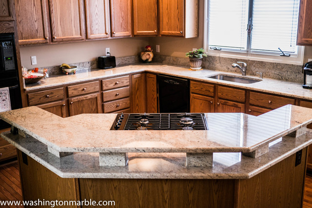 Raised Bar Millenium Cream Traditional Kitchen Dc Metro By