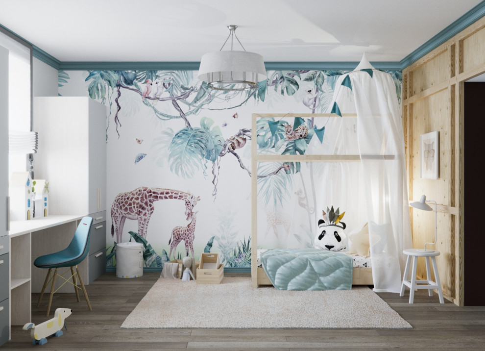 интерьер 2-комнатной квартиры для молодой семьи. ЖК Панорама