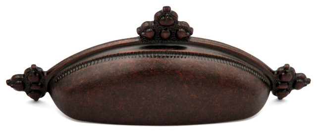 antique copper cup pulls