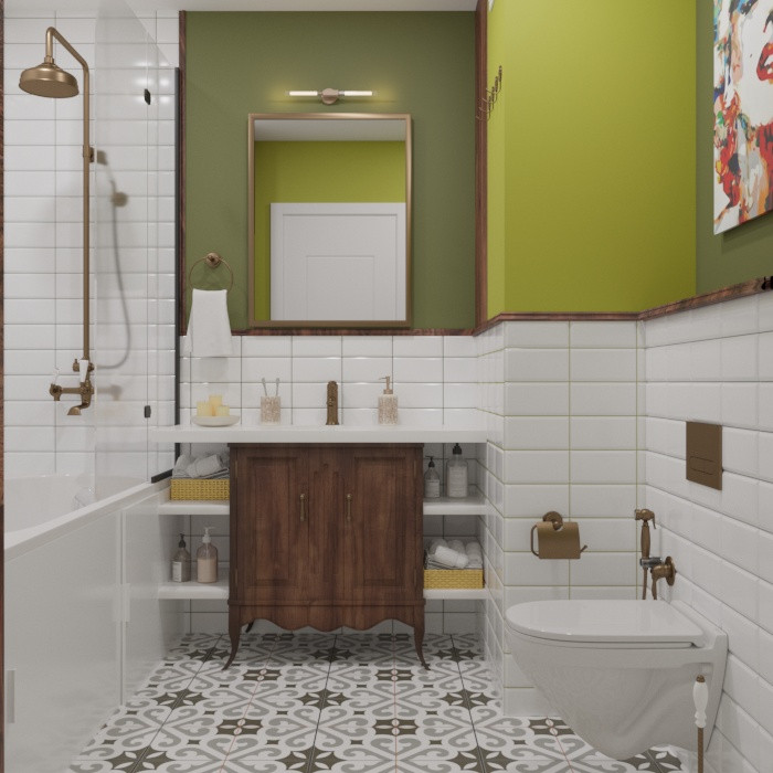 Однокомнатная с английским акцентом