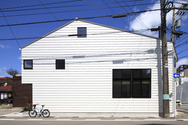 千石町通り商店街の住宅 scandinave-facade
