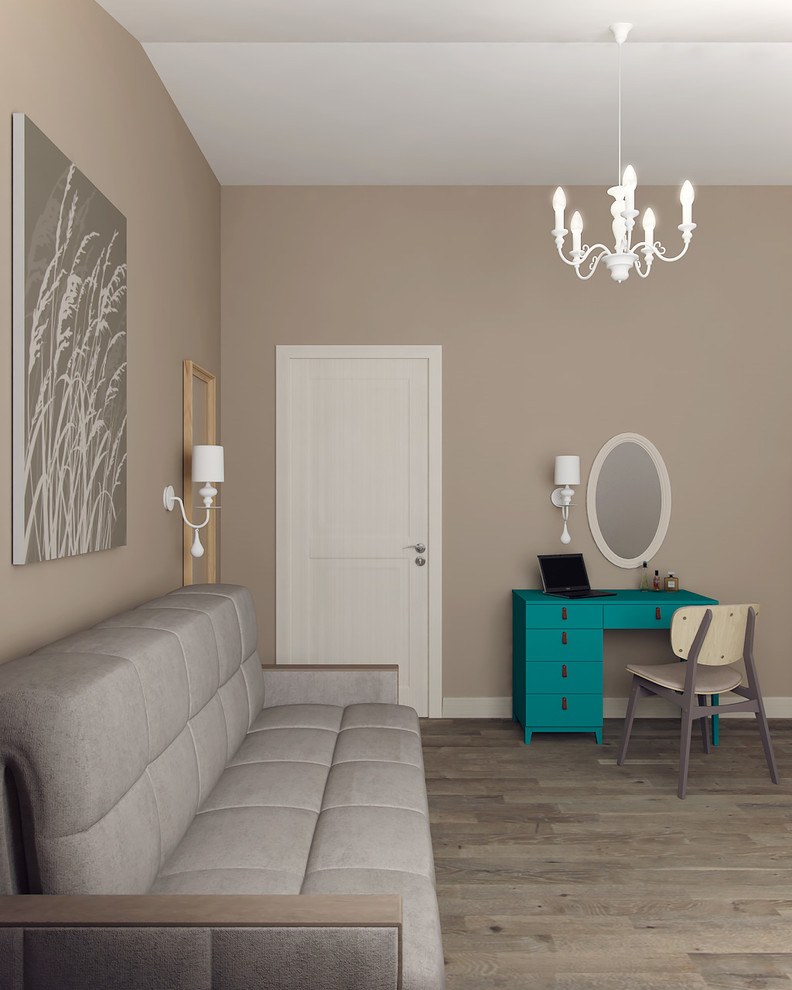 Интерьер частного дома в Московской области.