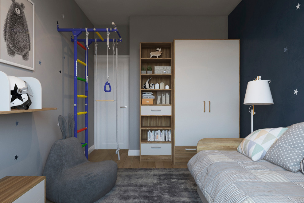 Дизайн-проект квартиры в современном стиле 90 м.кв г. Москва