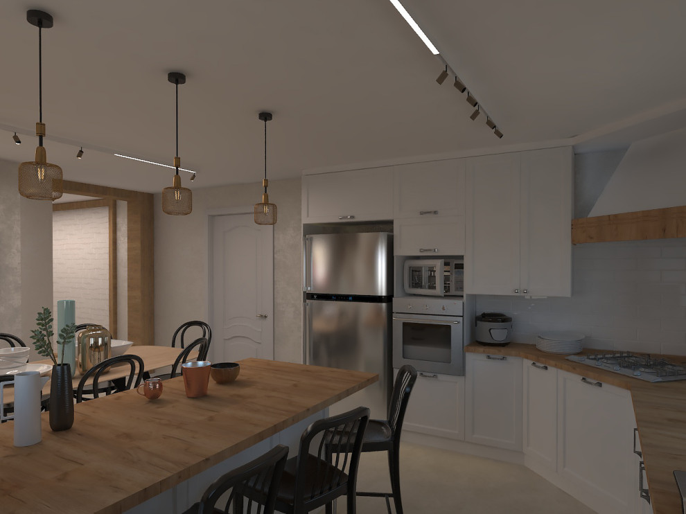 сложная геометрия комнаты