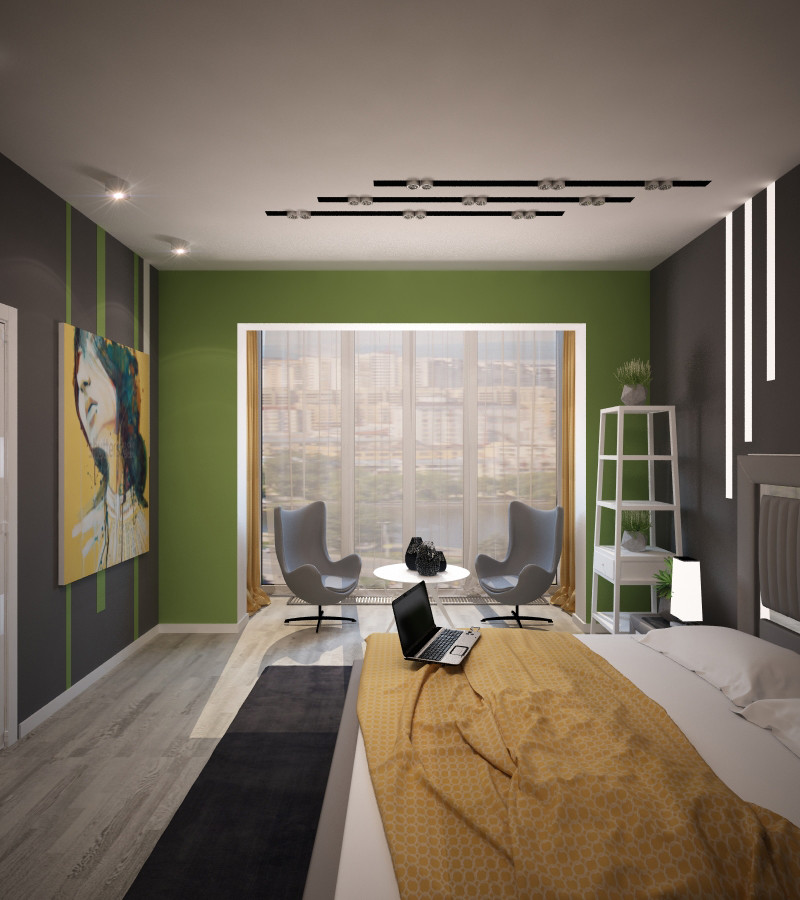 Дизайн интерьера спальни