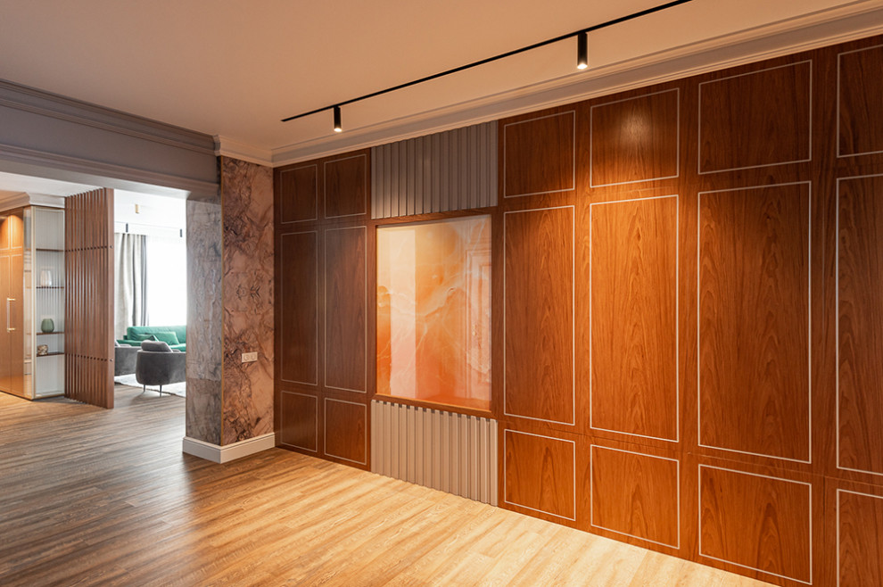 Декоративная отделка стены