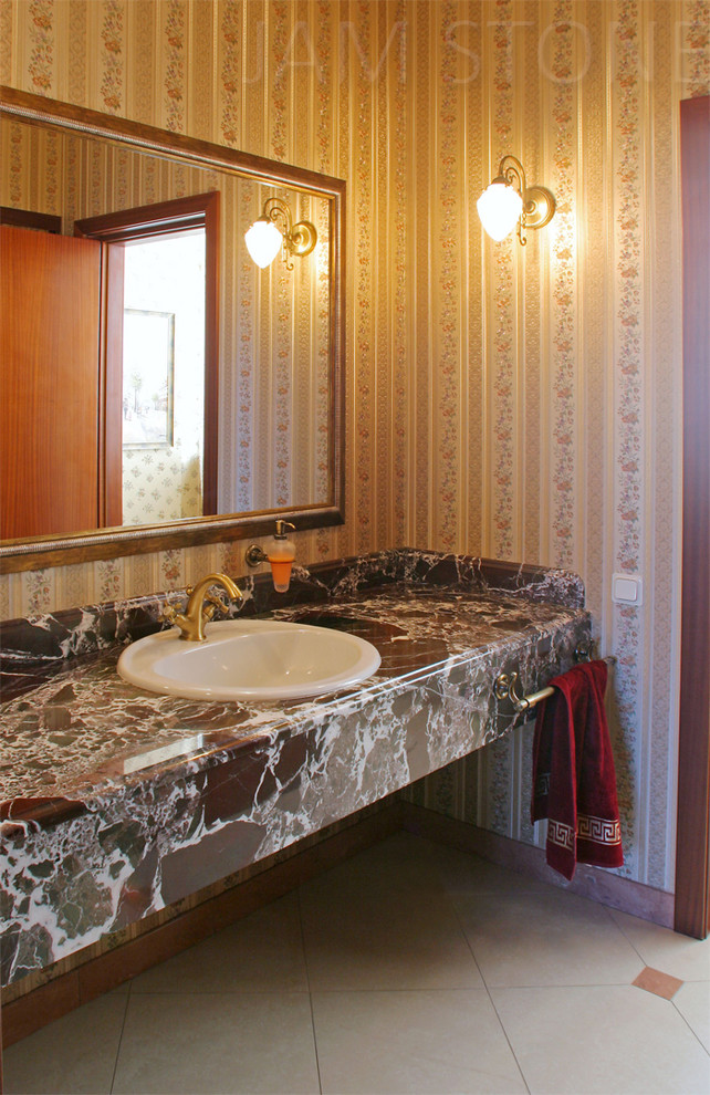 Частный интерьер - розовый и бордо