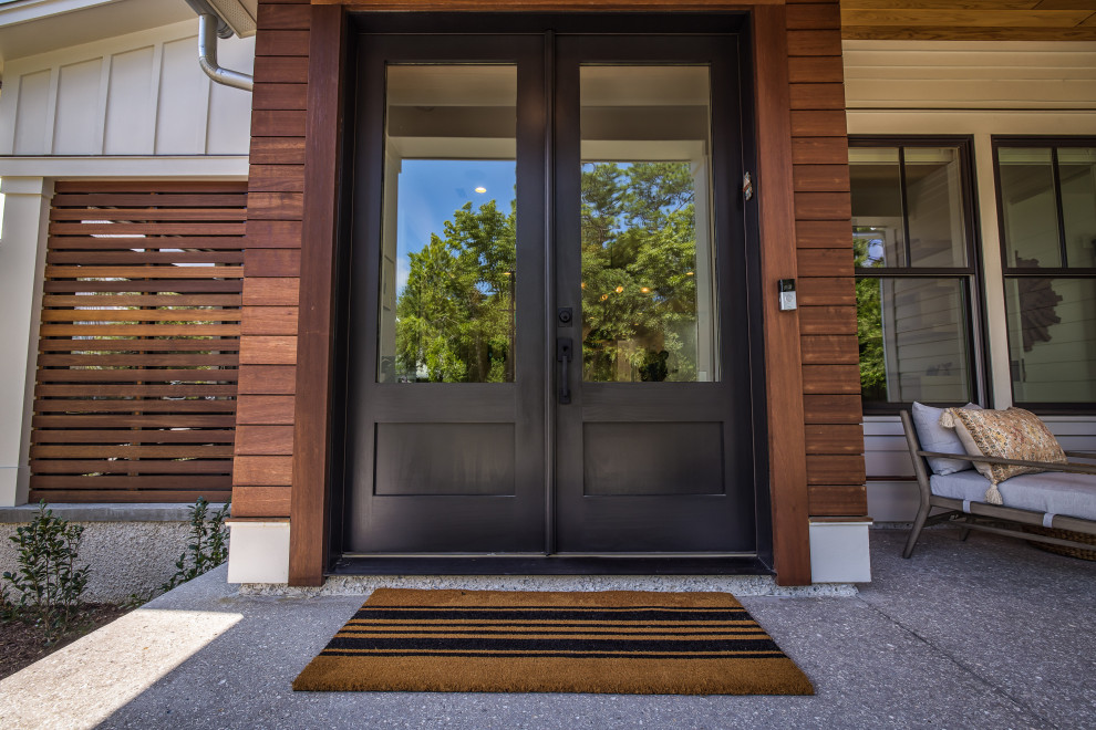 Entryway - transitional entryway idea