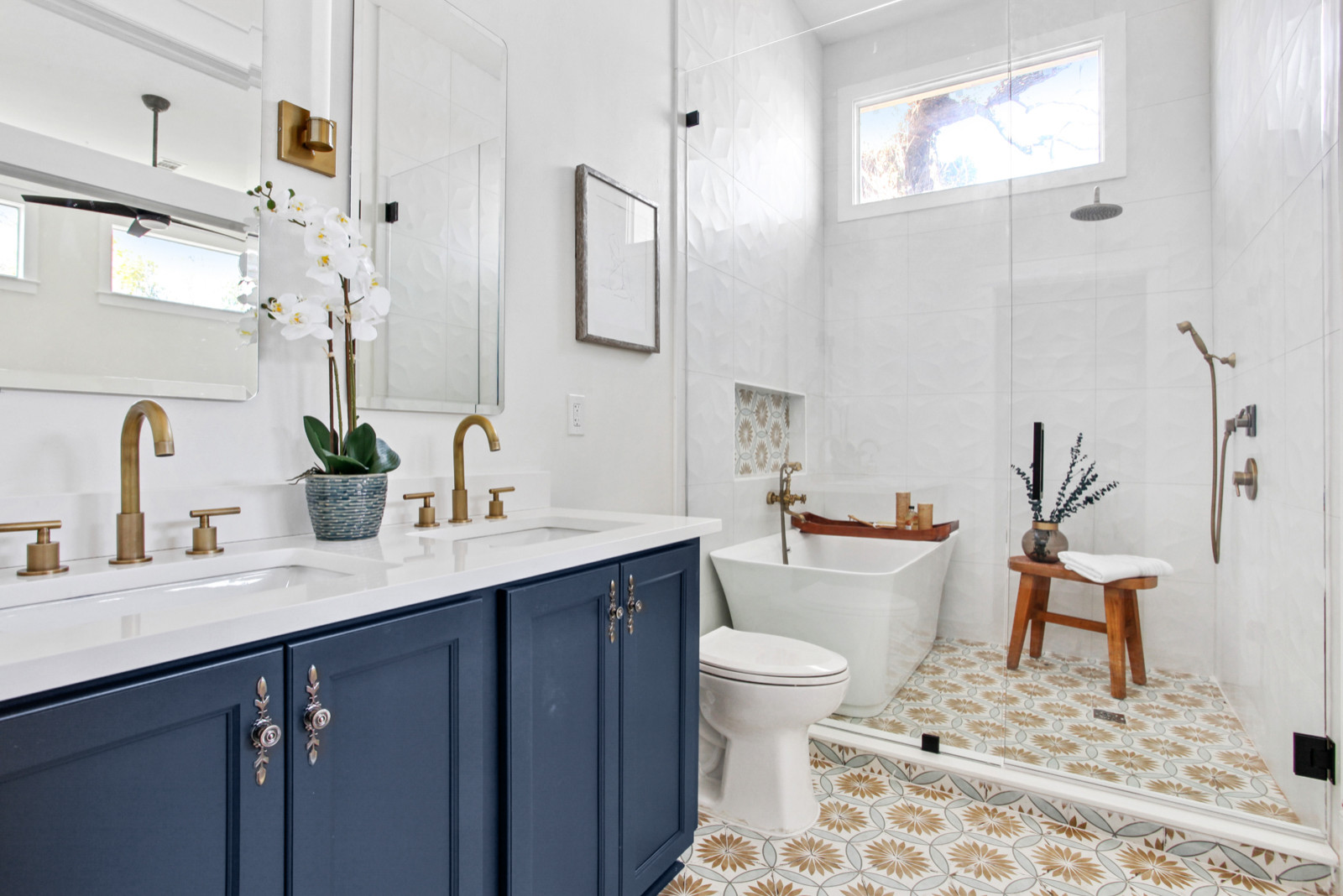 Algiers Point Master Bathroom