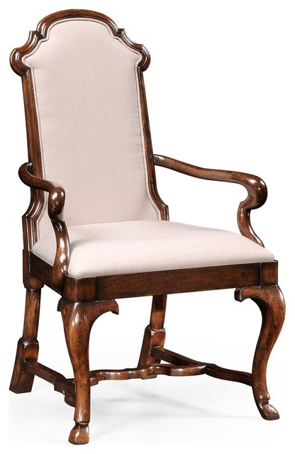New Jonathan Charles Dining Chair Walnut Arm