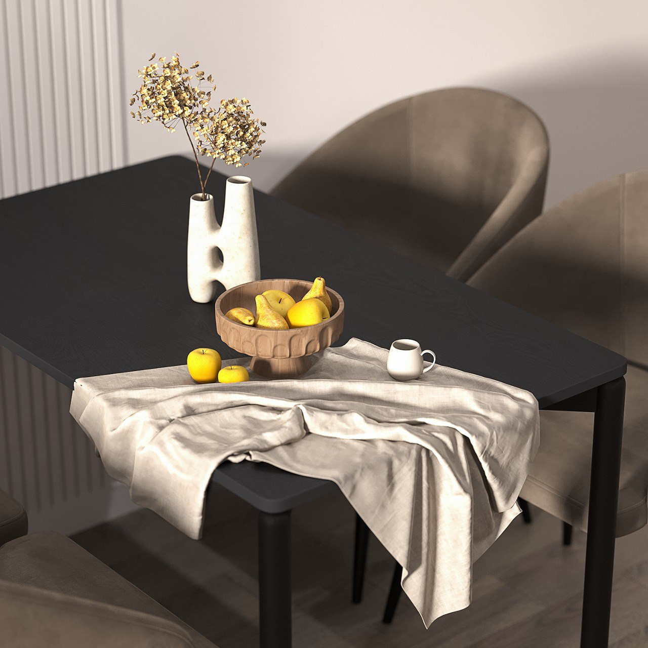 Кухня-гостиная 17,6 м2