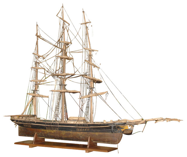 Large Antique Ships Model