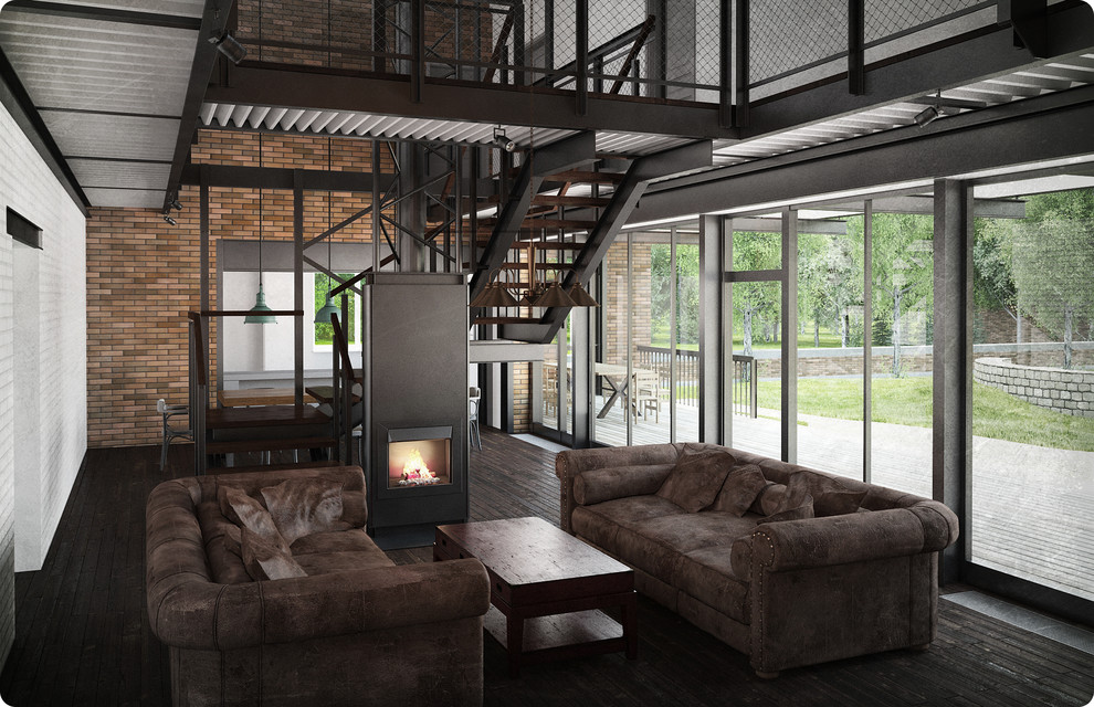 Кирпичный коттедж