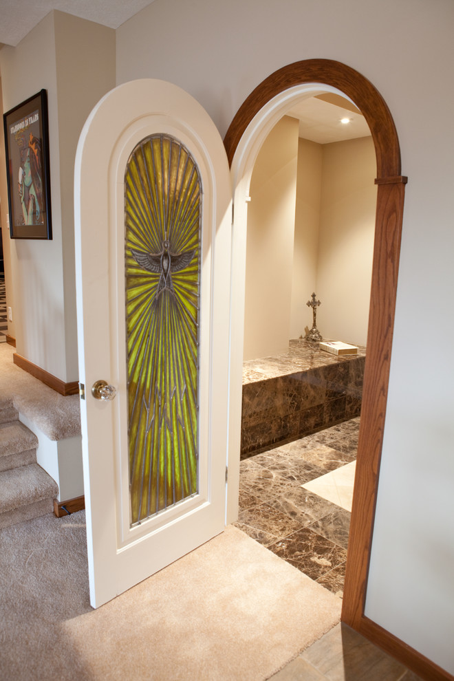 This is an example of a transitional hallway in Omaha.