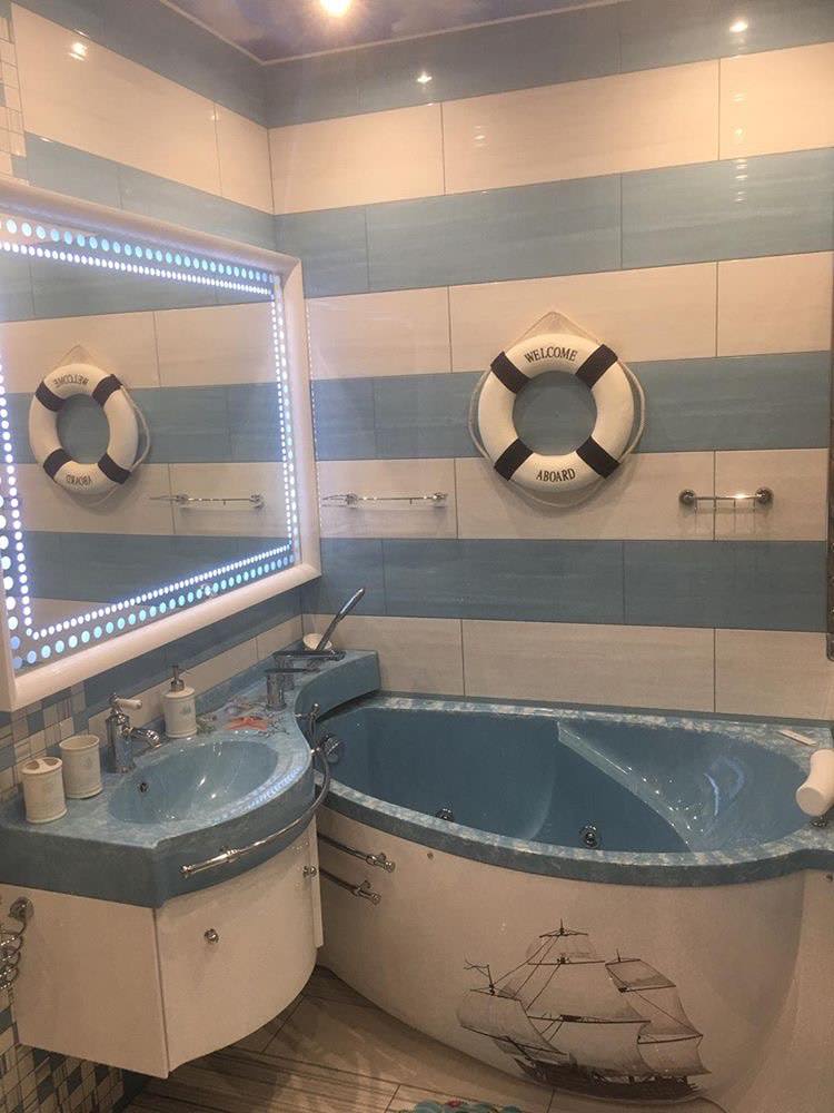 Интерьер с сантехникой от "Цвет и Стиль"