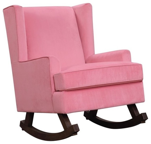 pink rocker glider