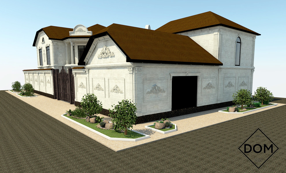 Фасад частного дома