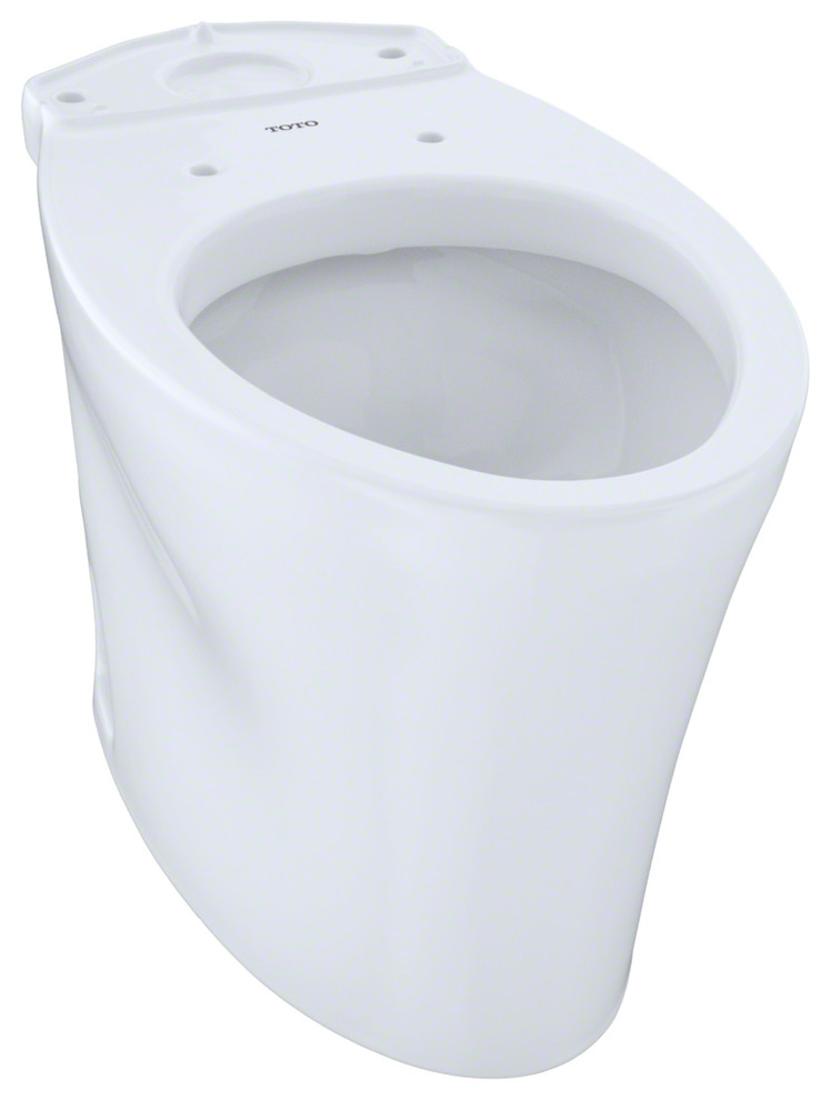 Toto Eco Nexus and Nexus Elongated Skirted Toilet Bowl CT794EF#01 Cotton White