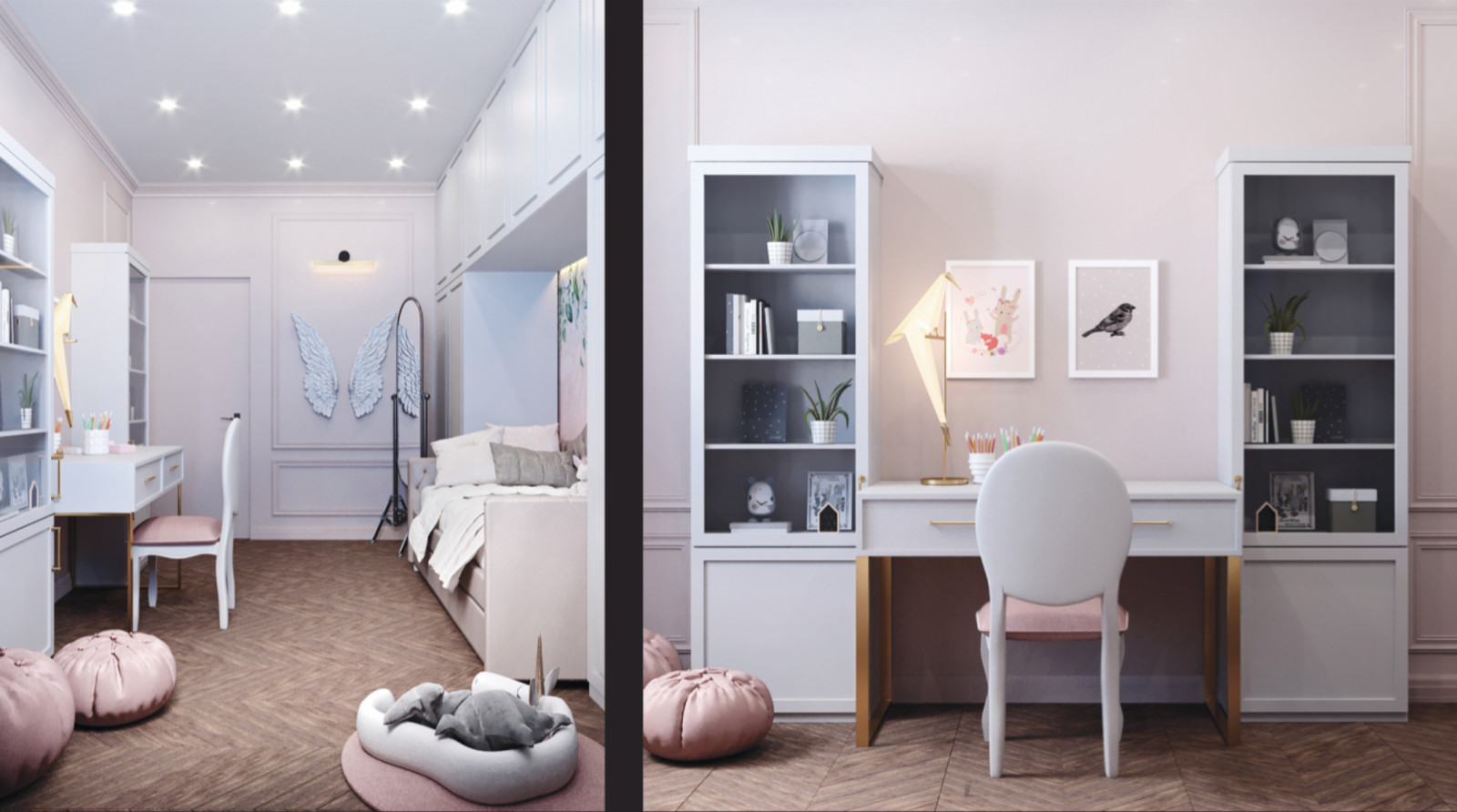 дизайн проект квартиры для семи из трех человек