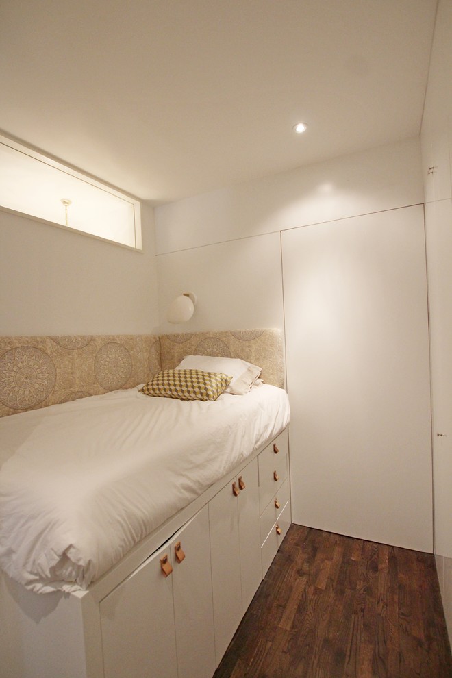 Photo of a mediterranean bedroom in New York.