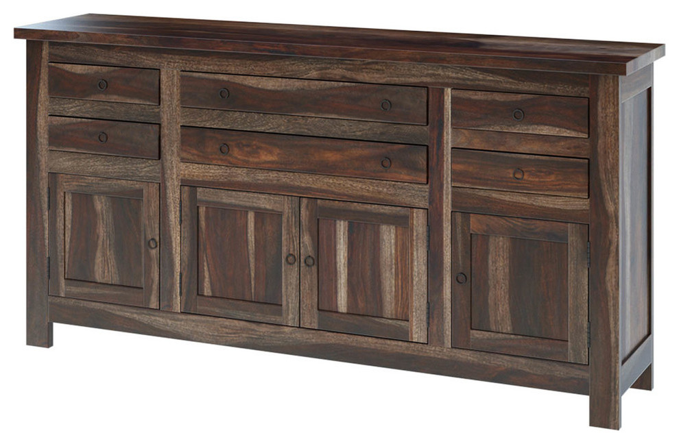 Richmond Spacious Solid Wood 6 Drawer Large Buffet