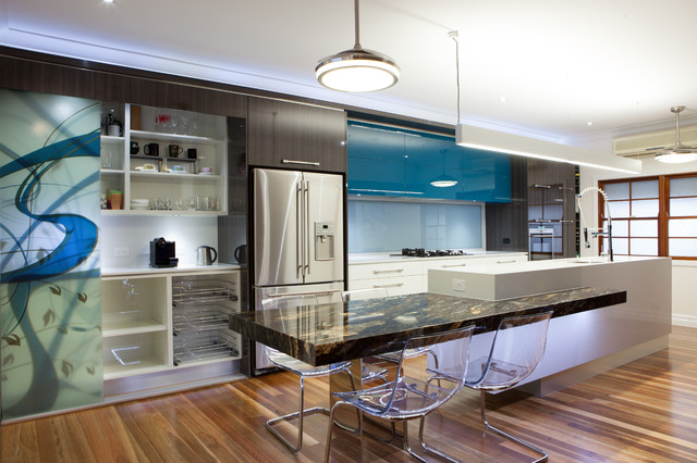 Brisbane Kitchen Project modern-kueche