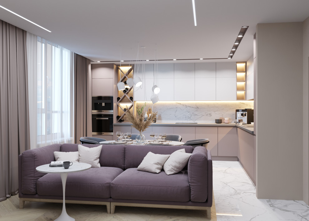 Дизайн-проект квартиры 120 м2 в Москве