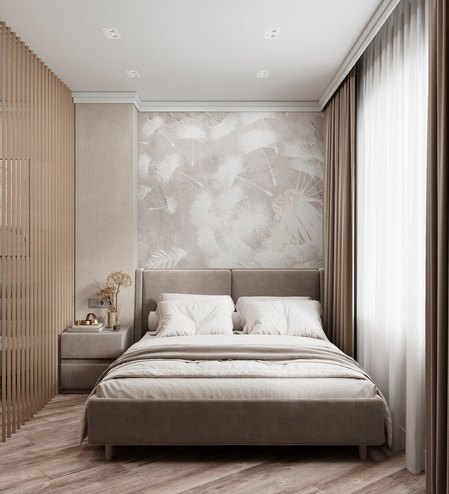 Квартира минимализм для небольшой семьи