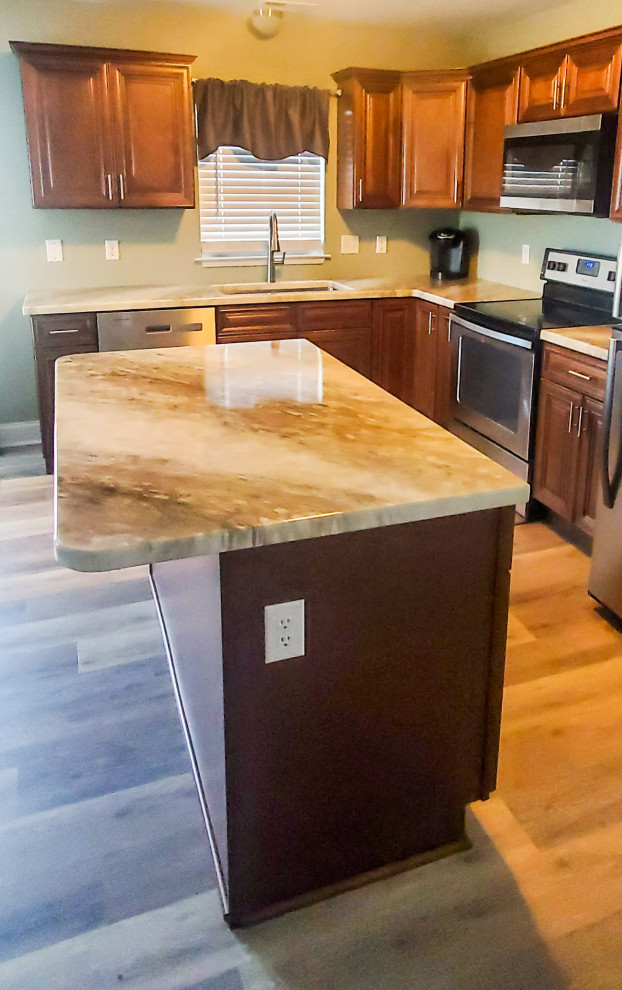 New Cabinets and Epoxy Countertops