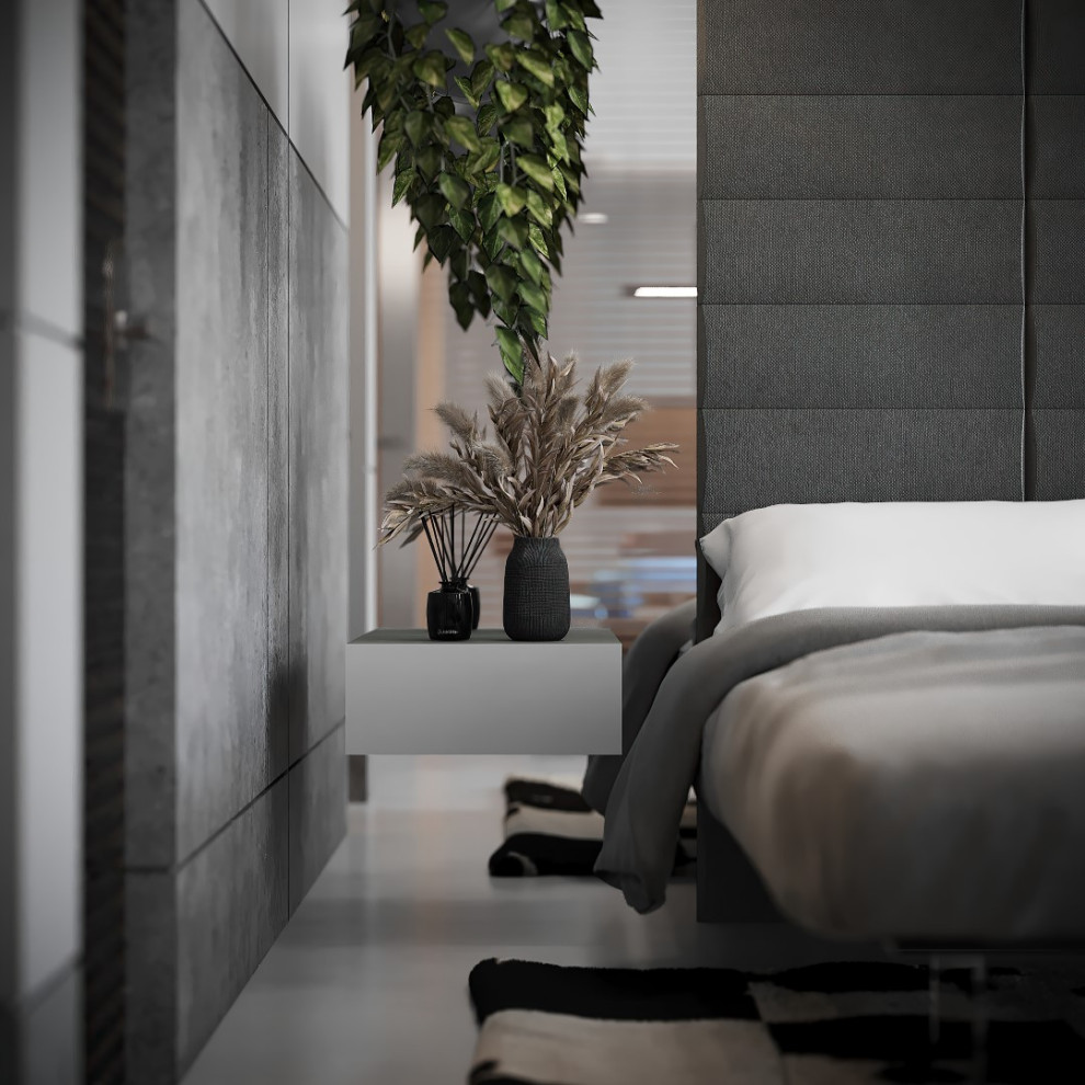 Квартира для молодого человека в современном стиле.