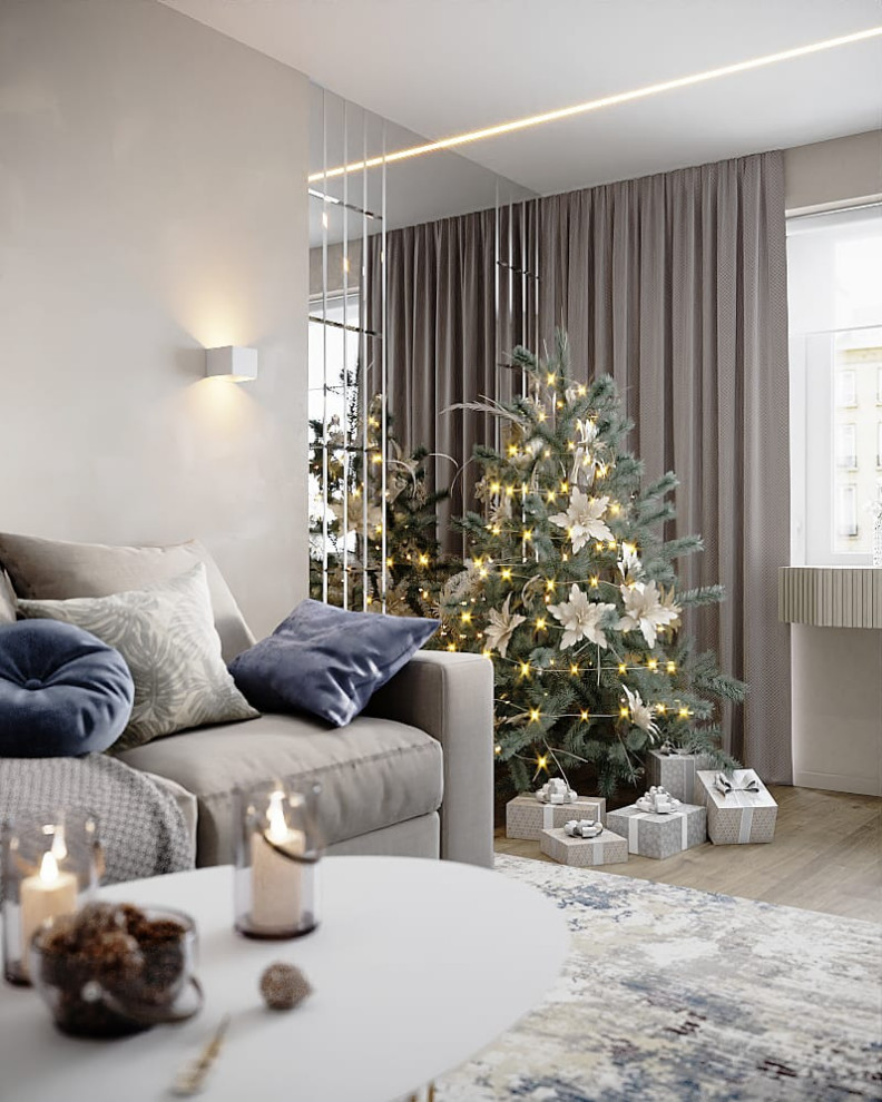 Светлая квартира 60 м2.