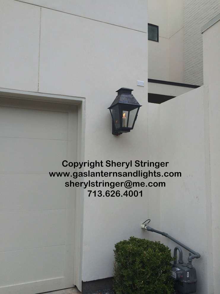 Contemporary Gas Lanterns by Sheryl Stringer