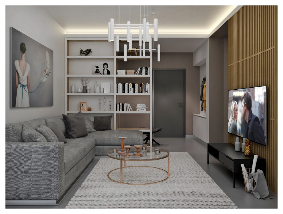 Дизайн-проект перепланировка из 2-х ком. в 3-х ком. в г. Москве