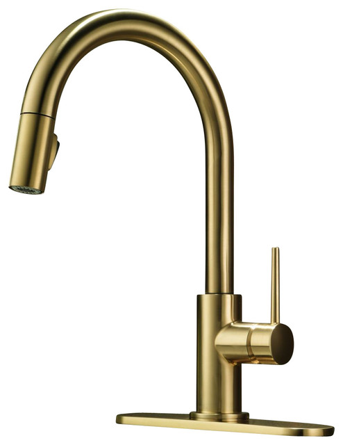 Trinsic Single Handle Pull-Down Kitchen Faucet with Diamond Seal Technology
